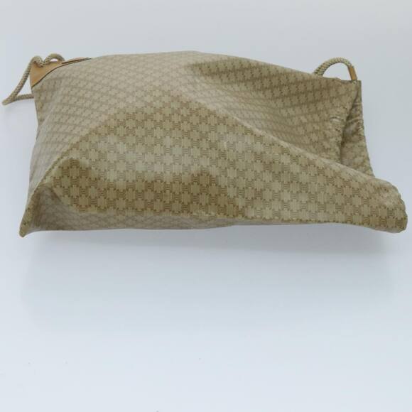 CELINE Macadam Canvas Shoulder Bag Coated Canvas Beige - Picture 4 of 16